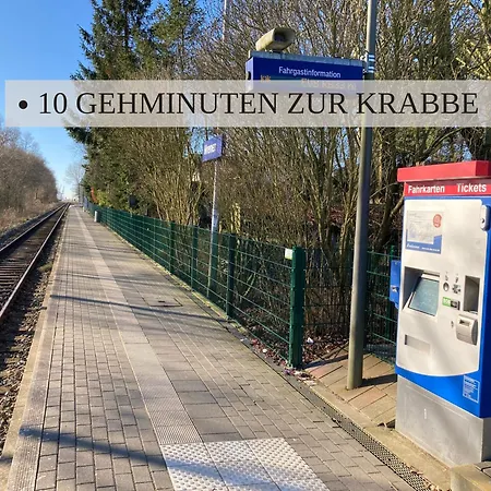 公寓 Haus Krabbe, 11, Zentral Gelegen, Fuer 1-2 Personen, 2 Einzelbetten, Zweite Etage, An Der Nordsee, 2 Hunde Willkommen, Kostenfreier Parkplatz, Am Elbe-weser-radweg Mit Unterstellmoeglichkeit Fuer Rad Und E-bike, Gute Zuganbindung